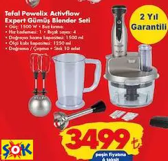 TEFAL POWELİX ACTİVFLOW EXPERT GÜMÜŞ BLENDER SETİ TEFAL POWELİX ACTİVFLOW EXPERT GÜMÜŞ BLENDER SETİ